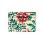 Кошельки Gucci Flower Print Card Case 'Multicolor' 1