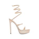 Cleo rhinestone-embellished platform sandals 1
