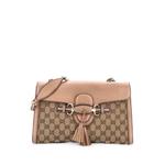 Сумка на плечо Emily Chain Flap GG Canvas and Leather Medium 1
