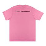 Футболки Supreme America Eats Its Young Tee 'Pink' 2