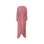 gathered open-back asymmetric dress 2