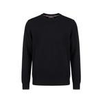 contrast-trim crew-neck sweater 1