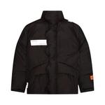 Пуховики Heron Preston Hiking Tape Puffer Jacket 'Черный' 1