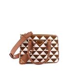 Сумка-тоут Galleria Double Zip Printed Fabric Mini 1