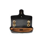 Сумки через плечо Gucci GG Marmont Matelassé Mini Bag «Black» 3