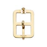 Серьги D'heygere Buckle Earring 'Gold' 2