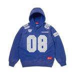 Худи Supreme Jersey Hooded Sweatshirt 'Royal' 1