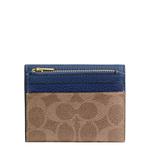 Держатель для карт в фирменном канвасе, цвет Tan/ Deep Blue CZ034 3