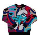 Свитеры Supreme x Smurfs Sweater 'Black' 1