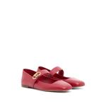 Mary-Jane VLogo Locker calfskin ballerinas 2