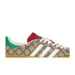 Кроссовки Gucci x adidas Gazelle 'Beige GG Monogram' 2