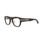 Очки Gucci Round-Frame Recycled Acetate Optical Frames 'Гавана/Прозрачный' 2