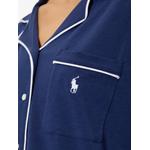 logo-embroidered contrast-trim pajama 3