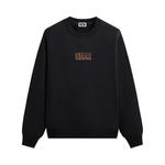 Свитер Kith Classic Logo Leopard Applique Nelson Crewneck 'Black' 1