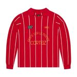 Футболки с длинным рукавом Corteiz Monde Knit Long-Sleeve Jersey 'Красный' 1