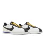 Кроссовки Nike Cortez Basic Leather «White Black Amarillo» 8