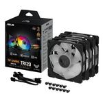 ASUS TUF Gaming TR120 ARGB REVERSE 120mm обратный вентилятор - Black (Triple Pack) 5
