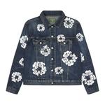 Джинсовые куртки Denim Tears Хлопковая венок джинсовая куртка 'Dark Wash' 1