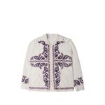 Memento paisley-embroidered shirt 1