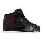 Баскетбольные кроссовки Air Jordan 1 Mid 'Black Red' 2