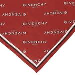 Шарфы Givenchy Shadow Square Scarf In Silk 'Red' 3