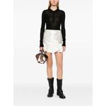 Мини юбка с оборками 2