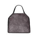 Сумка-тоут Falabella с эффектом металлик 2