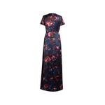 floral-print belted gown 2