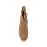 suede side-zip boots 4