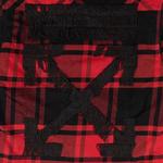 Рубашки Off-White Luxury Check Button Down Shirt 'Красный' 3