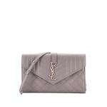 Стеганая сумка через плечо Classic Monogram Chain Wallet 1