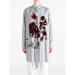 floral-print asymmetric shirt 2