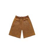Шорты с эффектом потертости 2