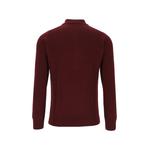 ribbed-knit polo shirt 2
