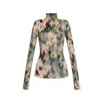 abstract-print turtleneck top 1