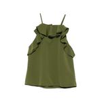 Alba ruffled halterneck top 1