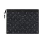 Сумки Louis Vuitton Pochette Voyage MM 'Black Monogram Eclipse Canvas' 2