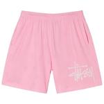 Шорты Stussy Big Basic Mesh Short 'Pink' 1