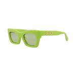 Солнцезащитные очки Gucci Cat Eye 'Green' 3