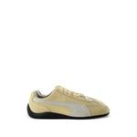 logo-embossed leather sneakers 1