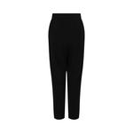 Alexander McQueen Pleated Tapered Trousers 'Чёрный' 2