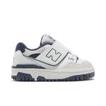 Кроссовки New Balance 550 Bungee Lace Top Strap Toddler 'White Vintage Indigo' 1