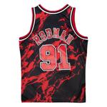 Топ Chicago Bulls 1997 Dennis Rodman Team Marble Swingman из коллаборации с NBA 2