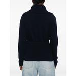 padded panelled cardigan 4