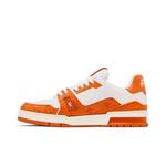 Кроссовки Louis Vuitton Trainer Low 'Orange Monogram' 3