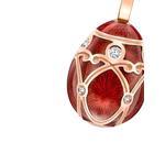 Подвеска Heritage Egg из розового золота с бриллиантами 2