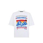 Футболка Ski Pass свободного кроя с графичным принтом 1