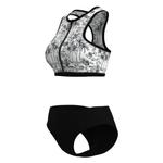 Бикини Tropadelic Island White Zip Front 3