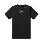 Футболки Off-White Caravaggio Square Short-Sleeve Slim Tee 'Black/Multicolor' 1