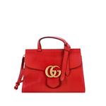 GG Marmont Top Handle Bag Leather Small satchel 1